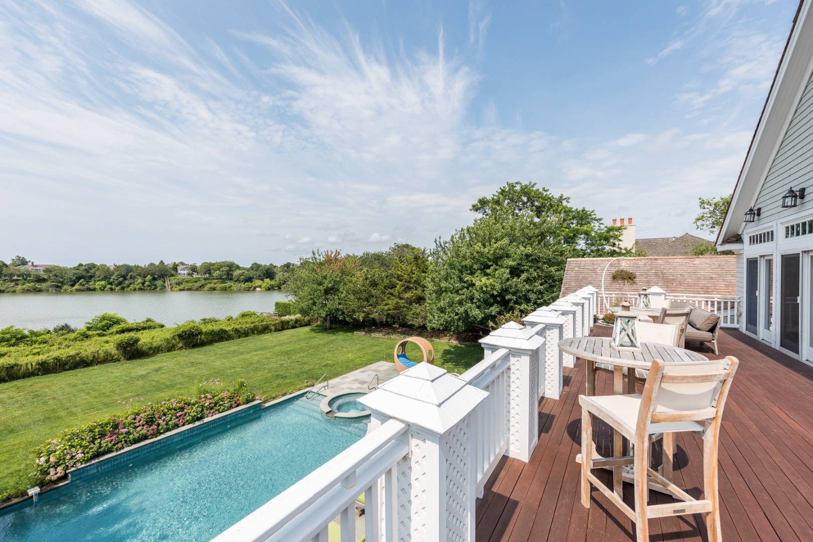 19 Kellis Way Bridgehampton, NY 11932 - Photo 12 of 26 a view of a city from terrace with seating area