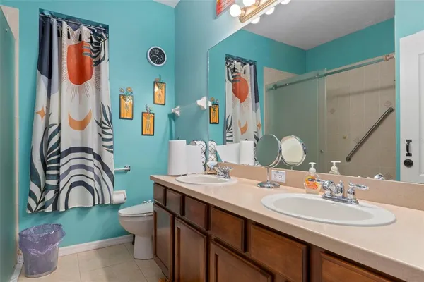 a close view of a sink