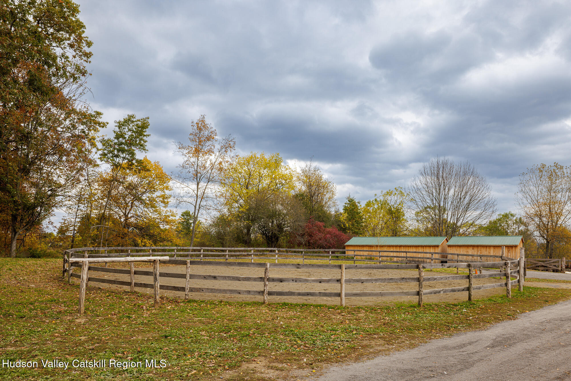 191 Farm To Market Road Athens, NY 12015 - Photo 24 of 31 a view of swimming pool with seating area and small green space