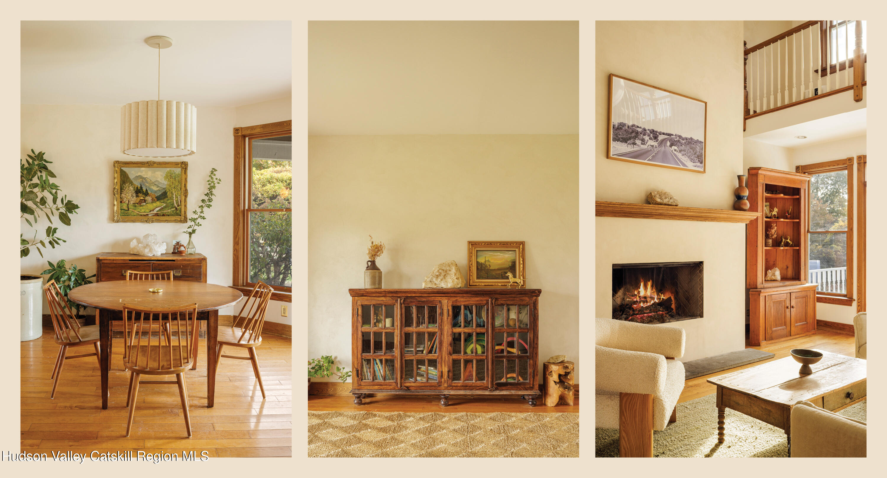 191 Farm To Market Road Athens, NY 12015 - Photo 5 of 31 a living room with furniture a piano and a fireplace