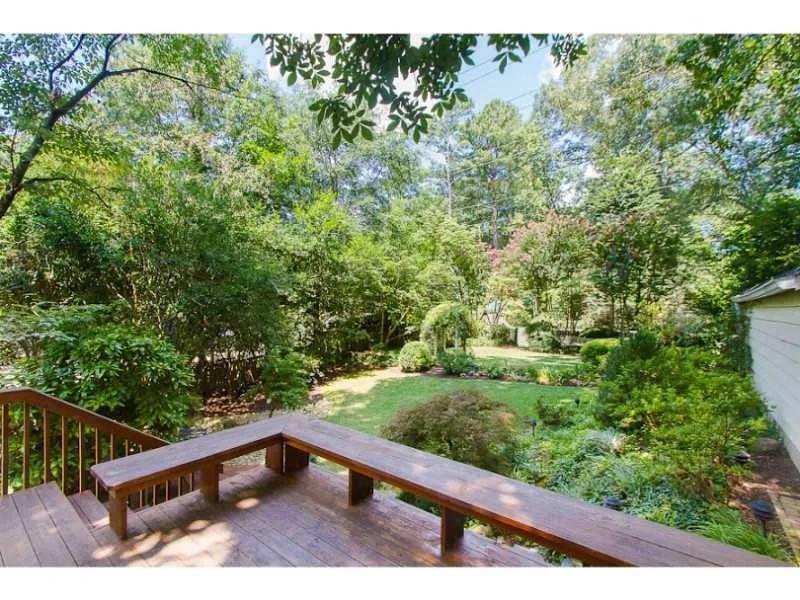 1916 Greystone Road Northwest Atlanta, GA 30318 - Photo 22 of 24 a view of a yard with plants