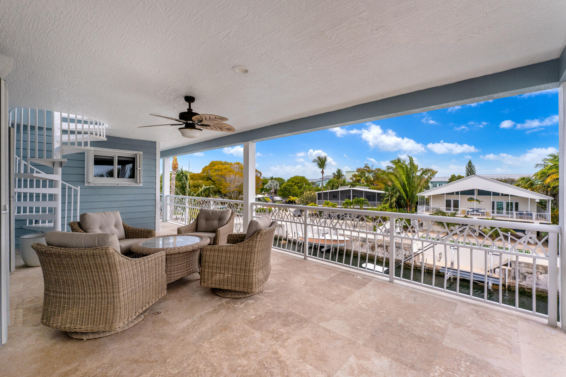 141 Canal Street Tavernier, FL 33070 - Photo 40 of 90 Spacious Covered Porch