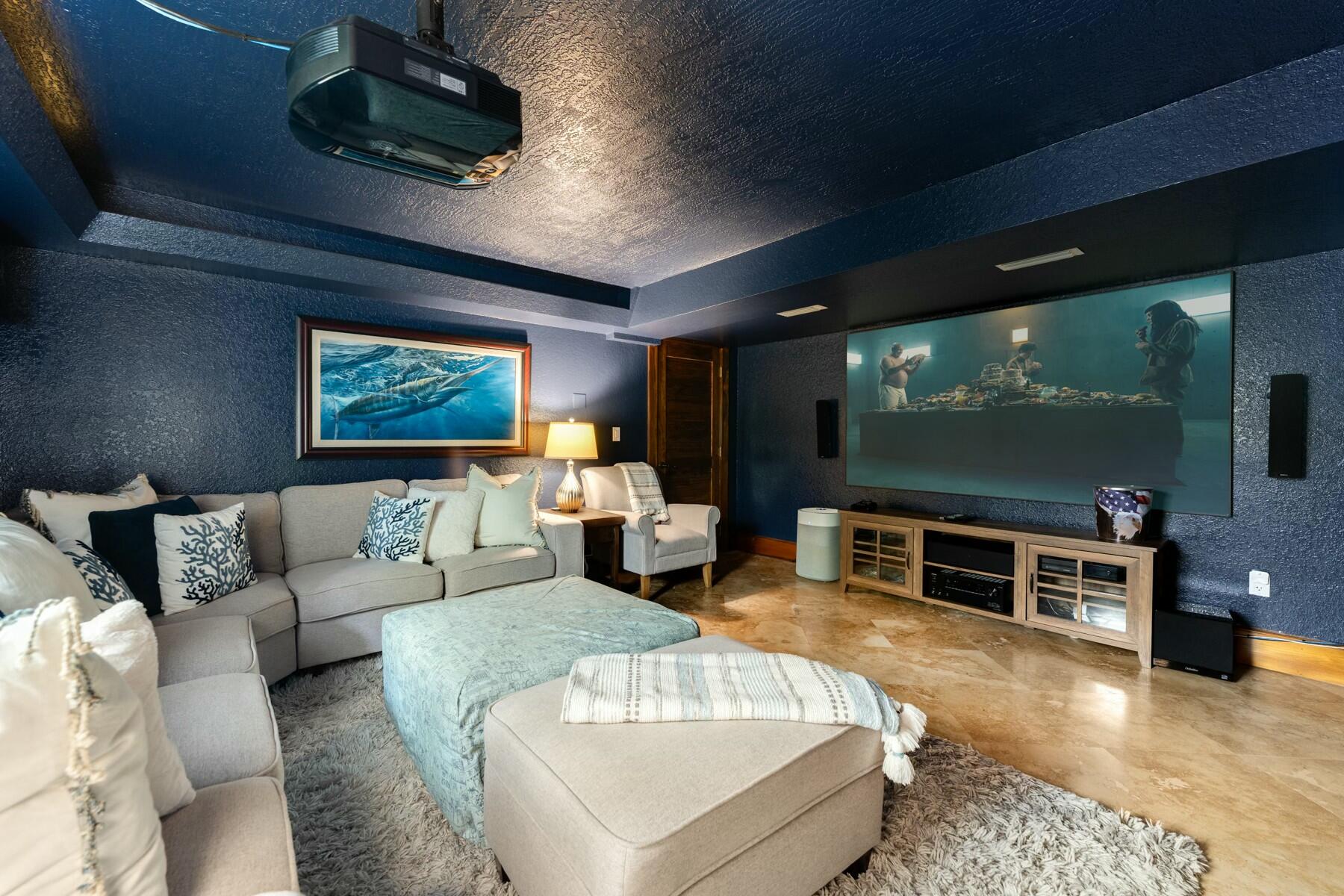 141 Canal Street Tavernier, FL 33070 - Photo 51 of 90 Theatre Room