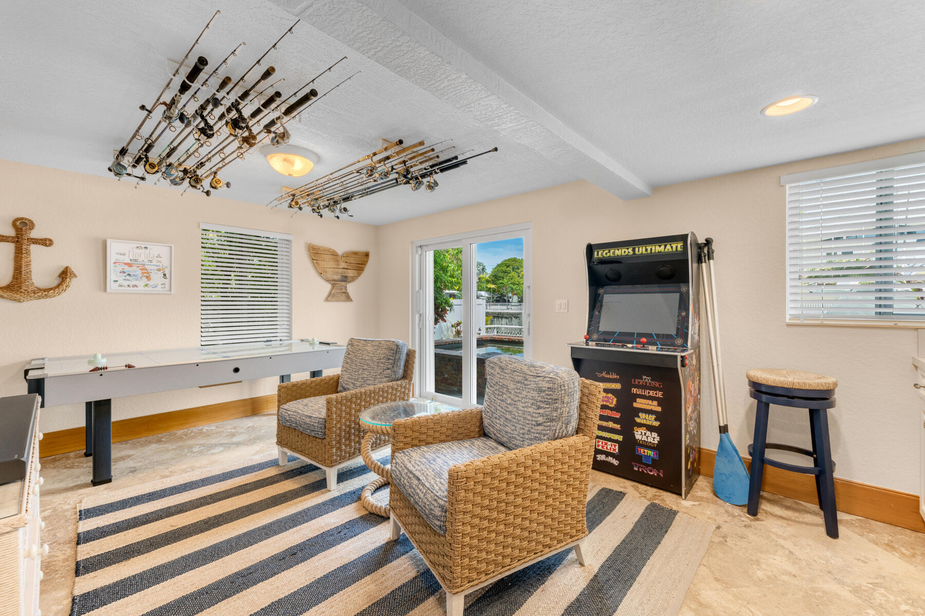 141 Canal Street Tavernier, FL 33070 - Photo 56 of 90 Downstairs Game Room