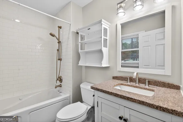 a view of swimming pool with outdoor seating