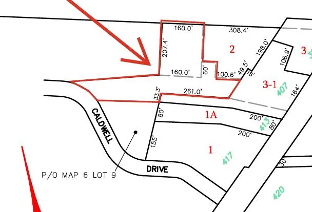 $35,000 | Map7-lot2b Caldwell Road, Farmingdale, ME 04344