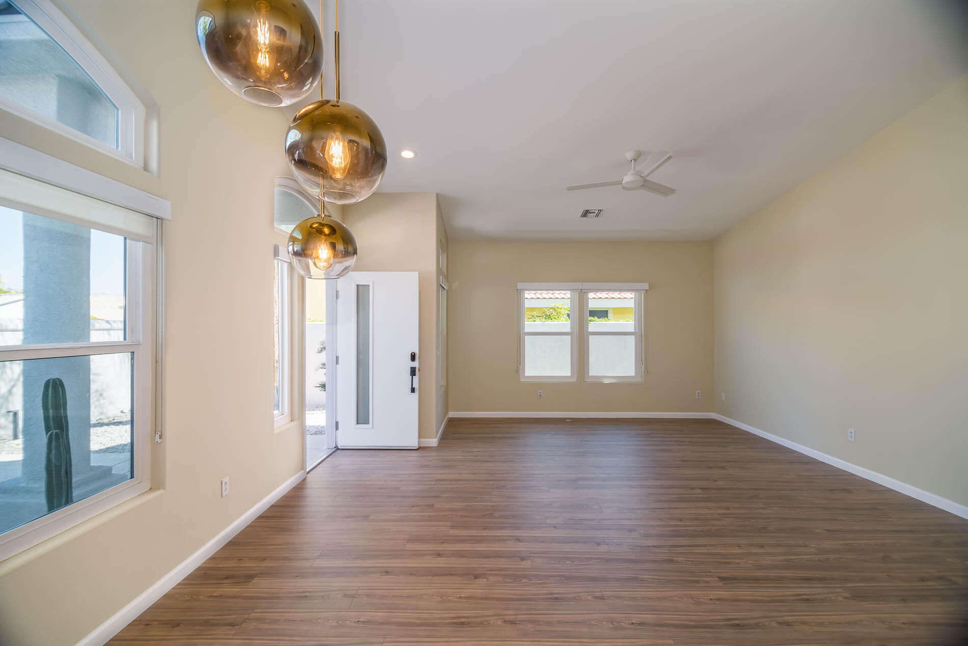 67685 Garbino Road Cathedral City, CA 92234 - Photo 16 of 45 a view of entryway and hall with wooden floor