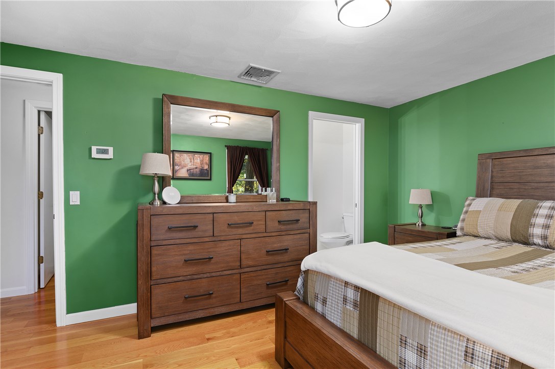 130 Reservoir Road Burrillville, RI 02859 - Photo 12 of 29 Master Bedroom with His & Hers closets and 1/2 bath