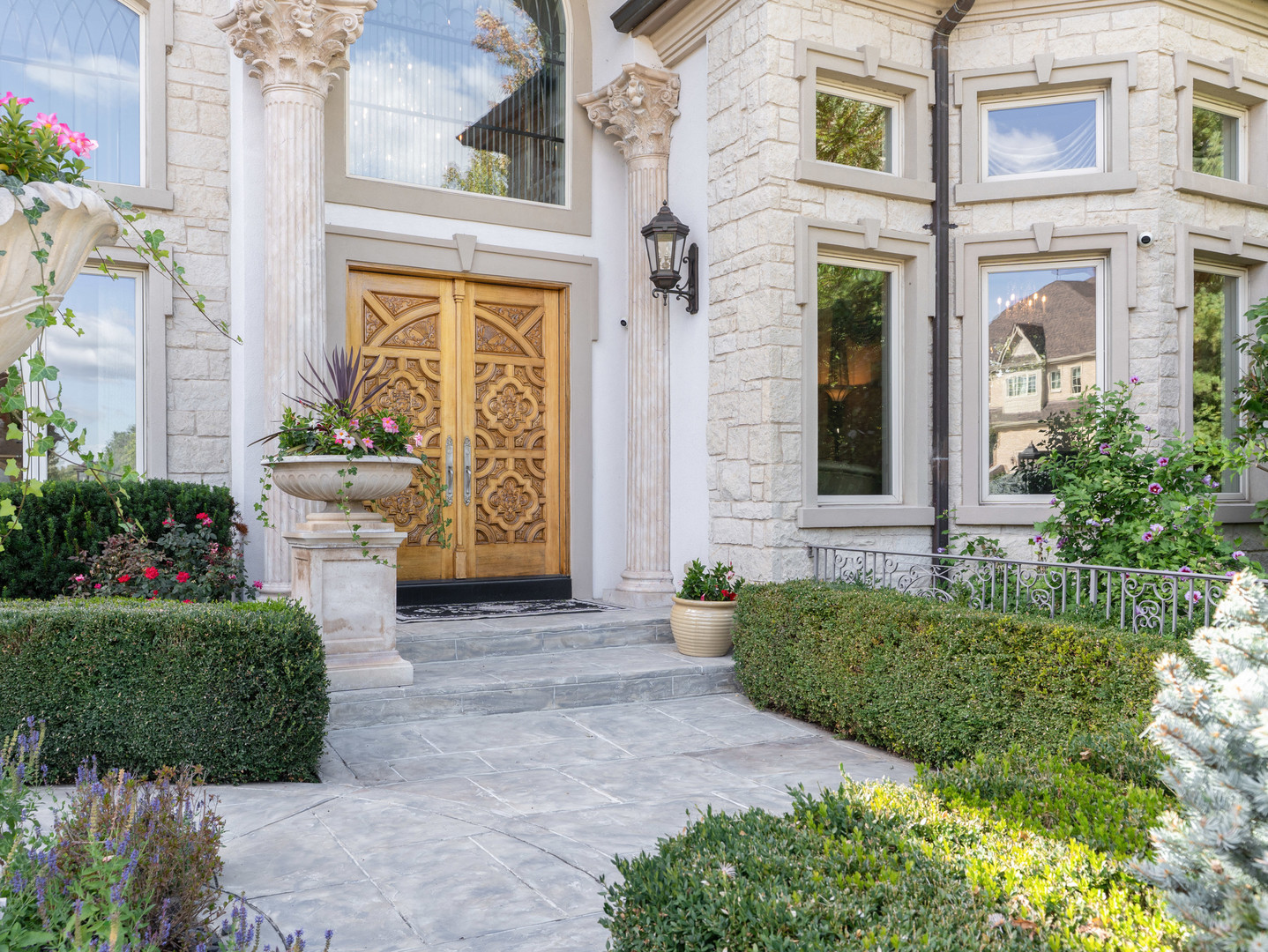 51 Ford Lane Naperville, IL 60565 - Photo 16 of 50 a view of a house with potted plants and a yard