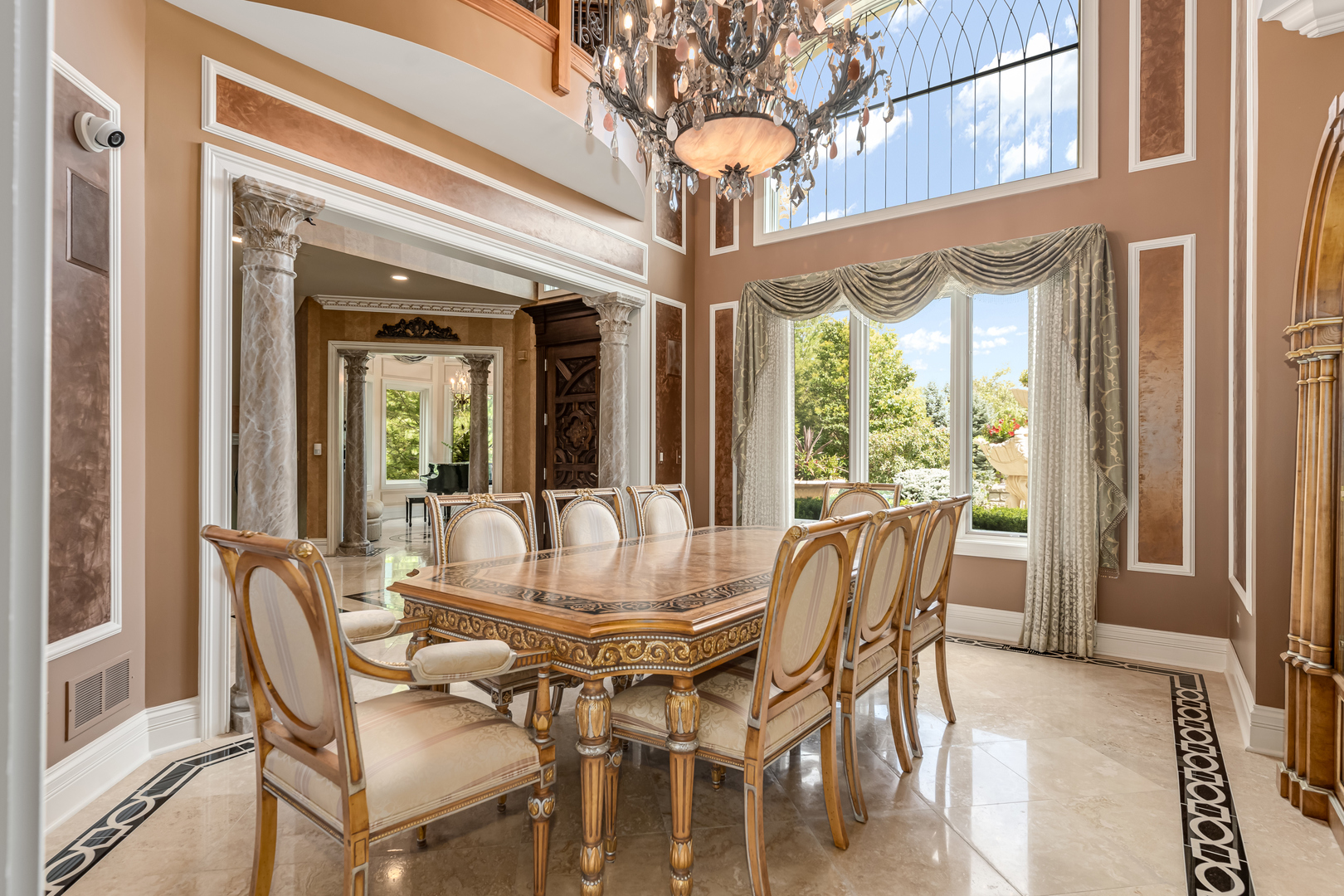 51 Ford Lane Naperville, IL 60565 - Photo 22 of 50 a view of a dining room with furniture window and outside view
