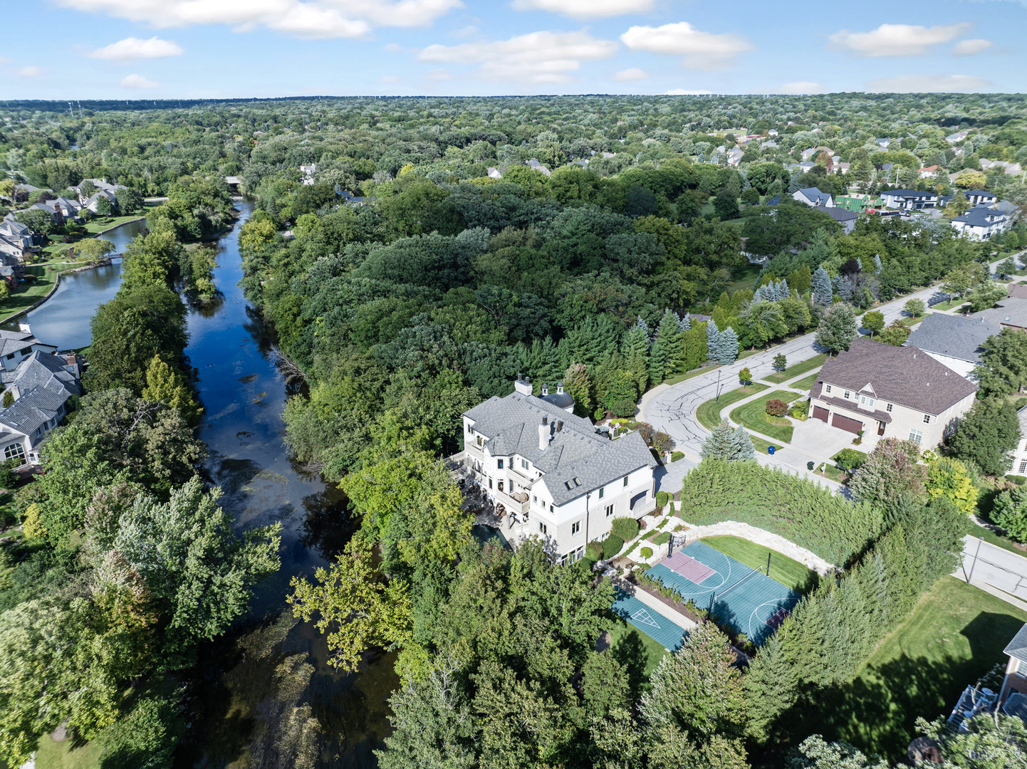 51 Ford Lane Naperville, IL 60565 - Photo 50 of 50 an aerial view of residential house with outdoor space and street view