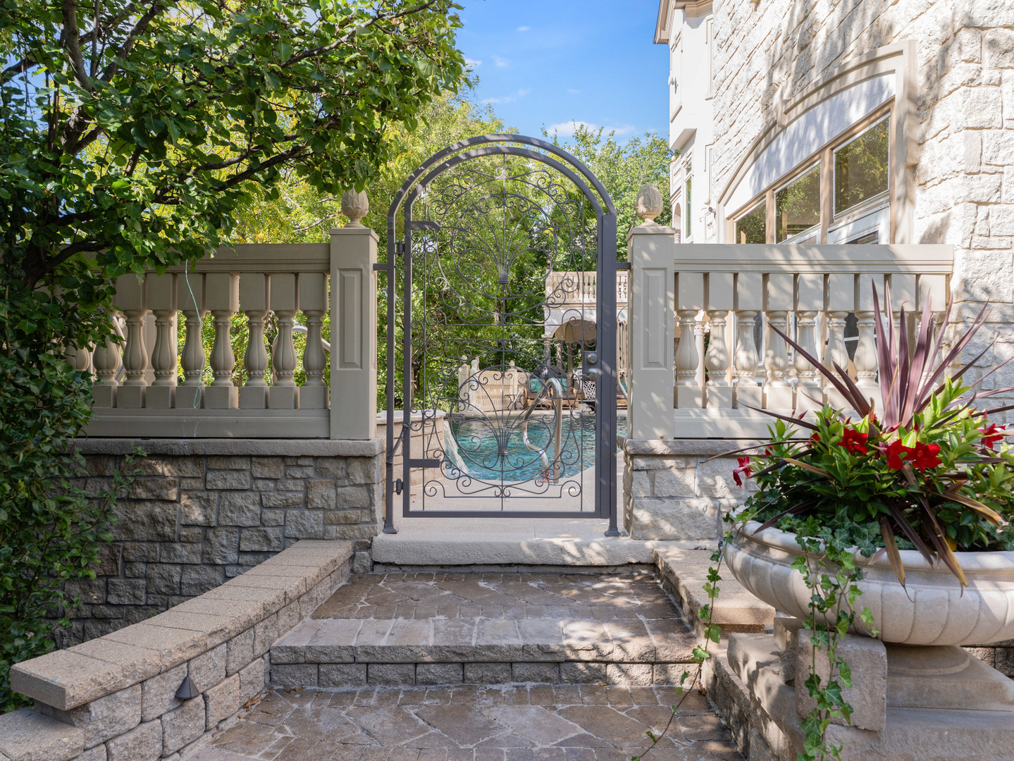 51 Ford Lane Naperville, IL 60565 - Photo 7 of 50 a view of a pathway with a bench