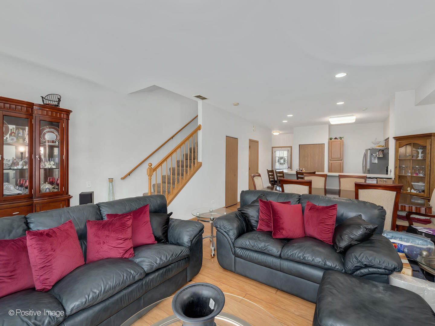 2538 Carrolwood Road Naperville, IL 60540 - Photo 5 of 16 a living room with furniture and kitchen view