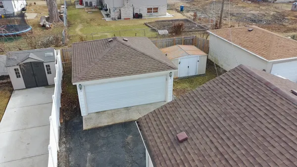 a view of a house with a sink