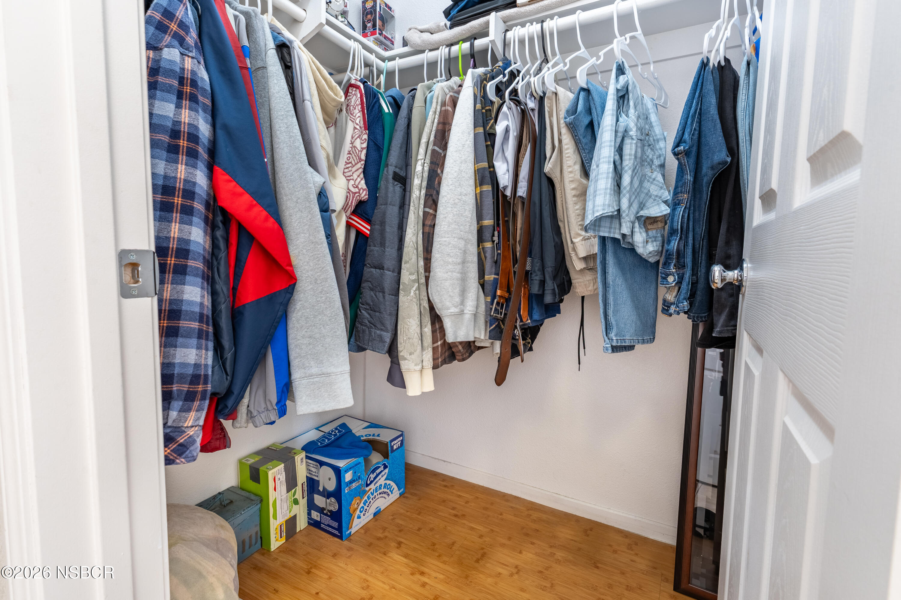 240 Quail Circle Lompoc, CA 93436 - Photo 10 of 19 a view of walk in closet with clothes and shoes
