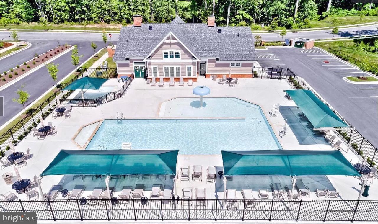 10216 Sandy Run Road Middle River, MD 21220 - Photo 45 of 51 Ariel view of the club house and pool