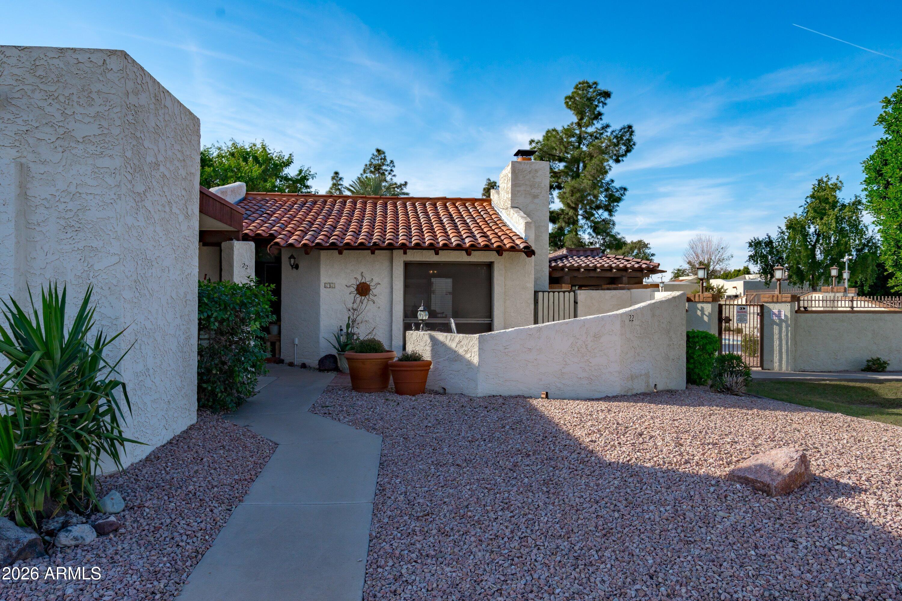 1301 West Rio Salado Parkway, Unit 22 Mesa, AZ 85201 - Photo 2 of 21 a view of a house with sitting area