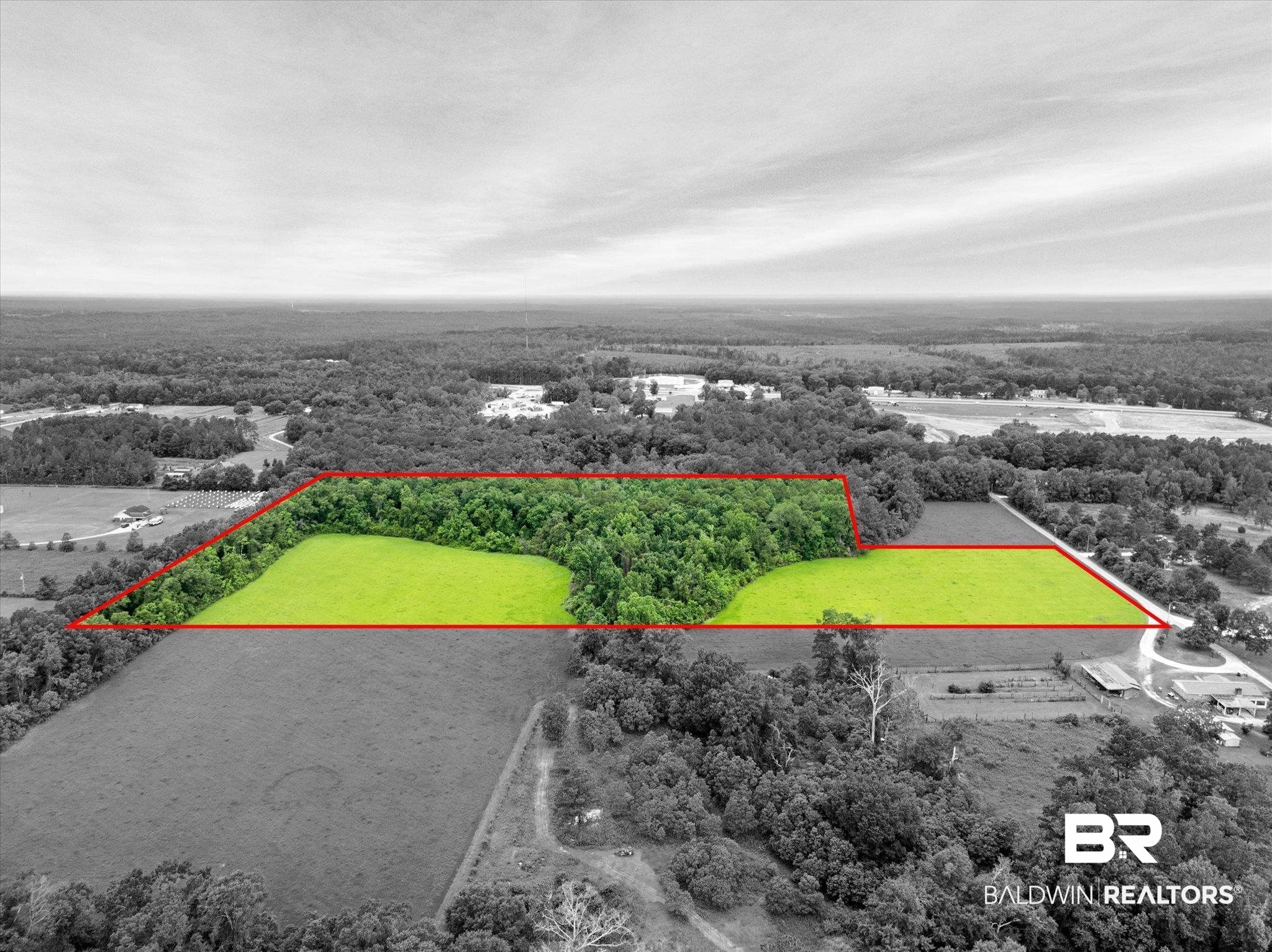 18 Louis Cooper Road Bay Minette, AL 36507 - Photo 7 of 17 View of birds eye view of property