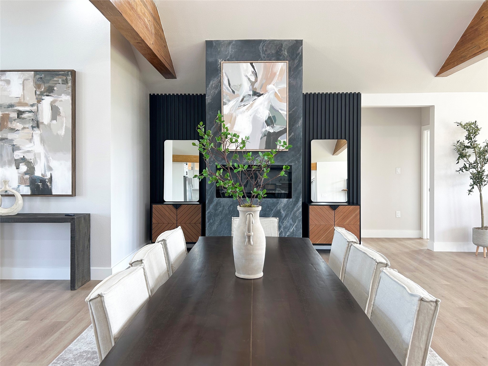 619 Chuckwagon Trail Angleton, TX 77515 - Photo 2 of 35 a view of a living room and dining room