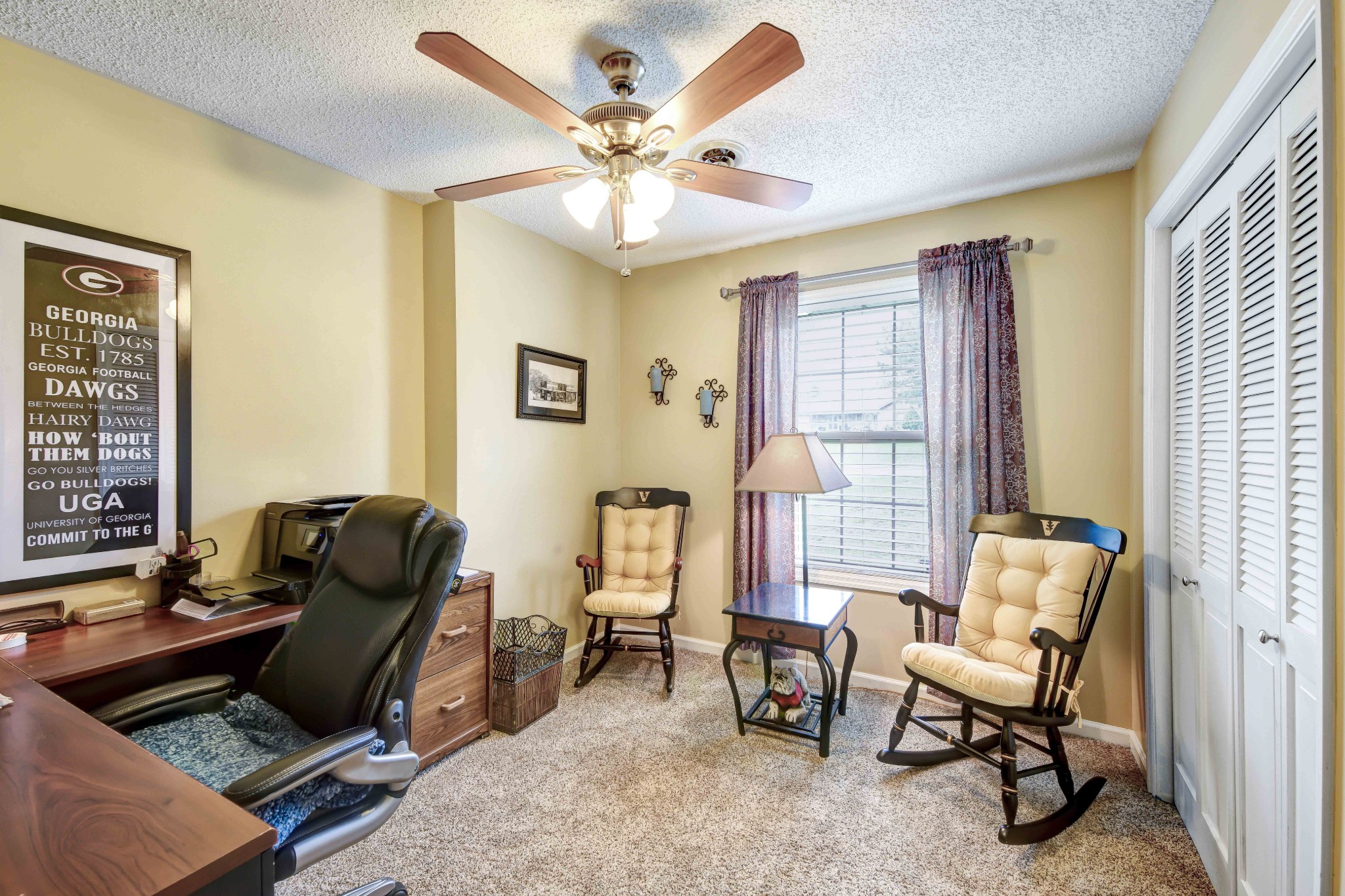 607 Vaughan's Gap Road Spring Hill, TN 37174 - Photo 17 of 34 a view of a workspace with furniture and a window