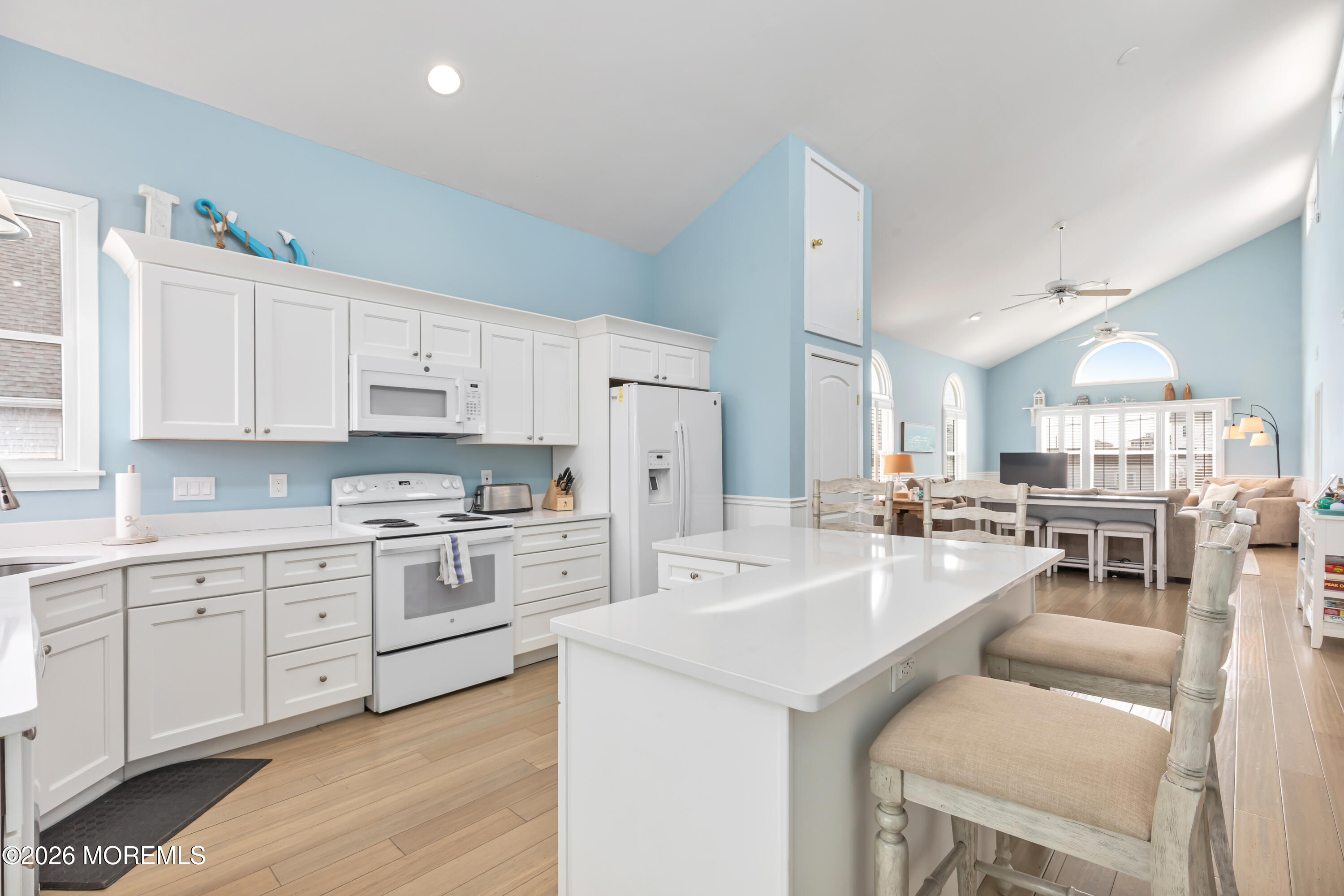 170 Flamingo Road Tuckerton, NJ 08087 - Photo 15 of 41 a large white kitchen with cabinets