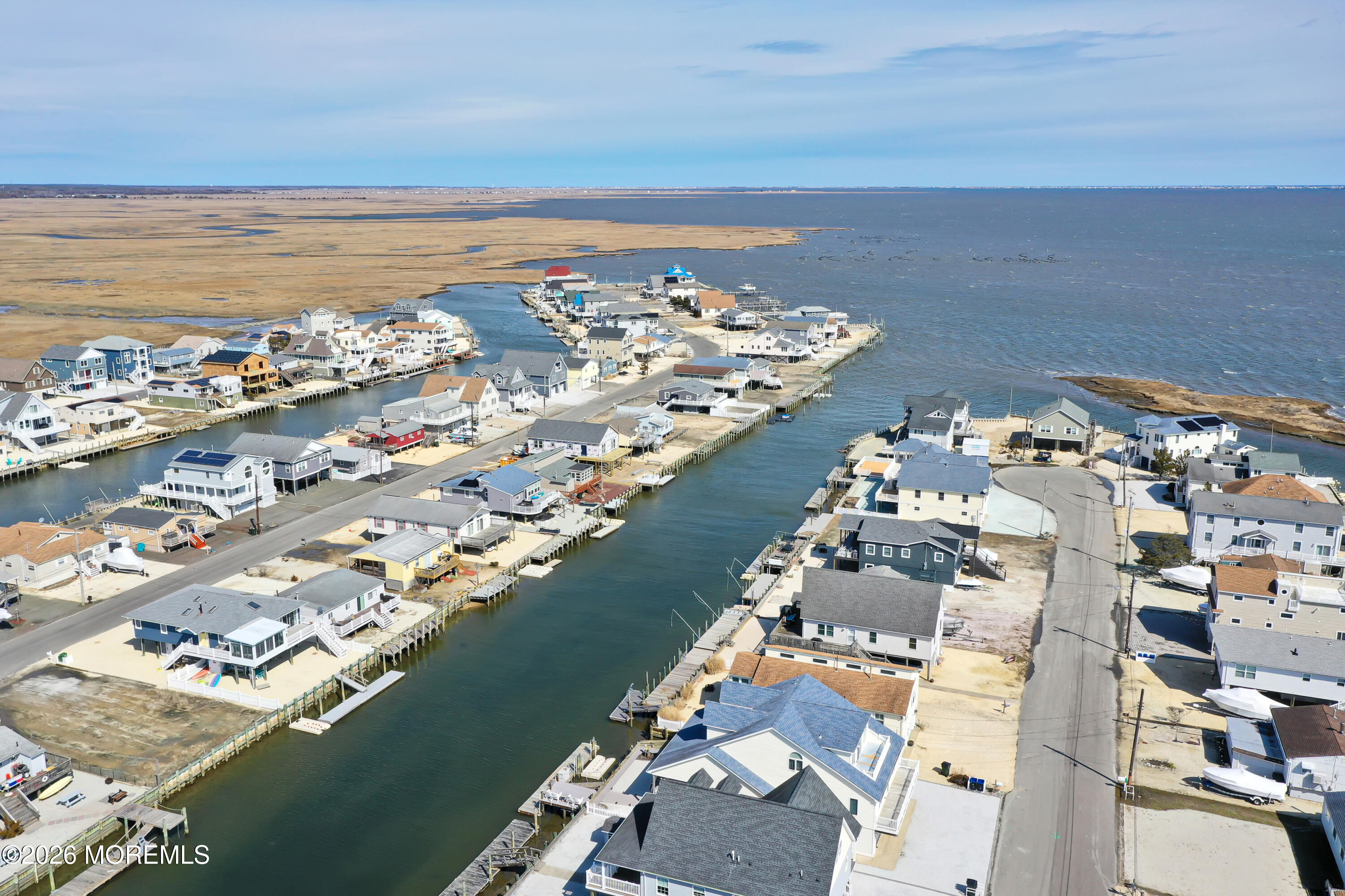 170 Flamingo Road Tuckerton, NJ 08087 - Photo 5 of 41 an aerial view of a city with ocean view