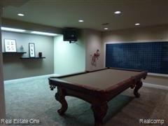 4732 Forest Ridge Court Rochester, MI 48306 - Photo 22 of 24 Room for Pool Table
