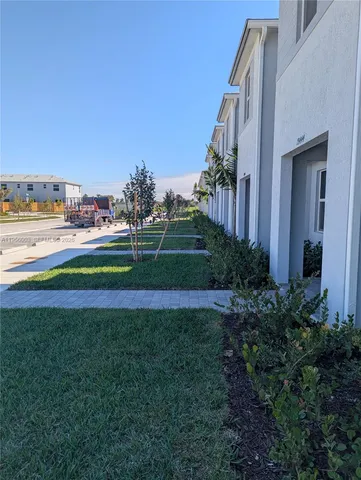 a view of building and outdoor space