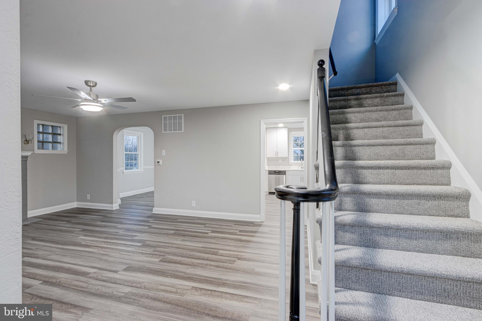 1202 Circle Drive Halethorpe, MD 21227 - Photo 5 of 36 a view of entryway and hall with wooden floor