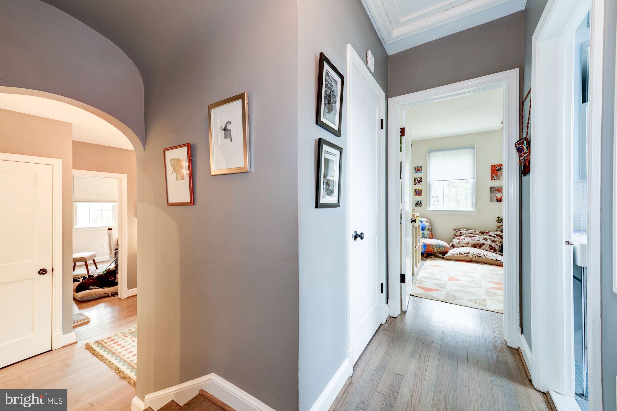 3024 Arizona Avenue Northwest Washington, DC 20016 - Photo 11 of 29 Hall to Bedrooms