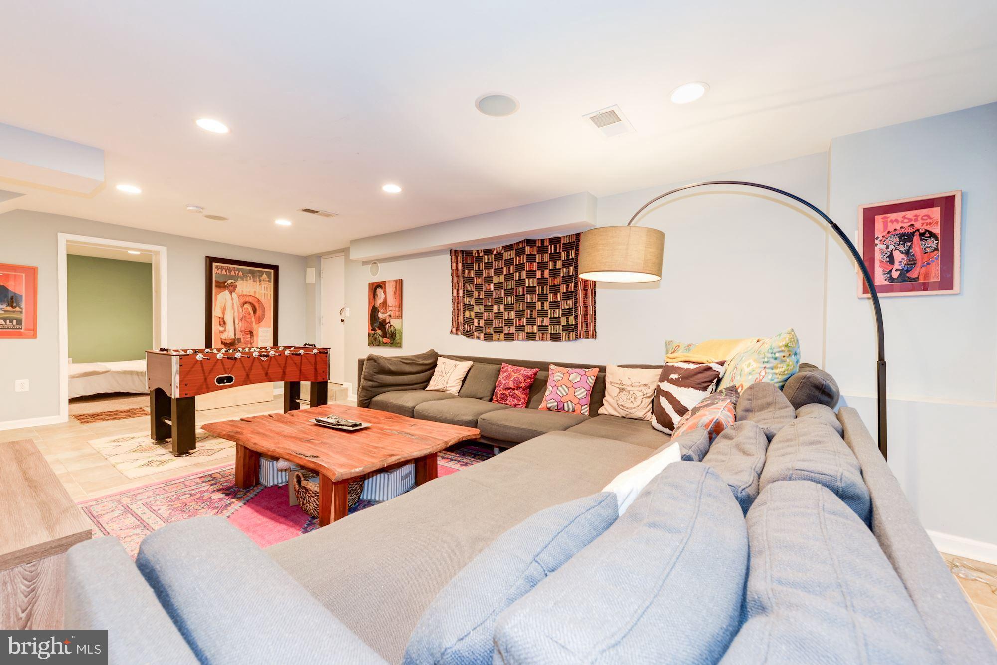 3024 Arizona Avenue Northwest Washington, DC 20016 - Photo 20 of 29 Lower Level Recreational Space