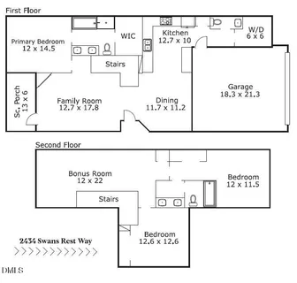 $479,000 | 2434 Swans Rest Way, Raleigh, NC 27606