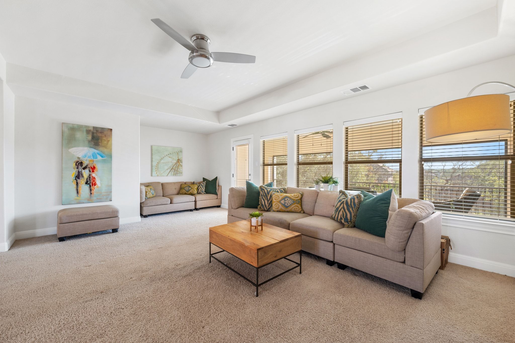 15201 Bat Hawk Circle Austin, TX 78738 - Photo 19 of 33 a living room with furniture and a large window