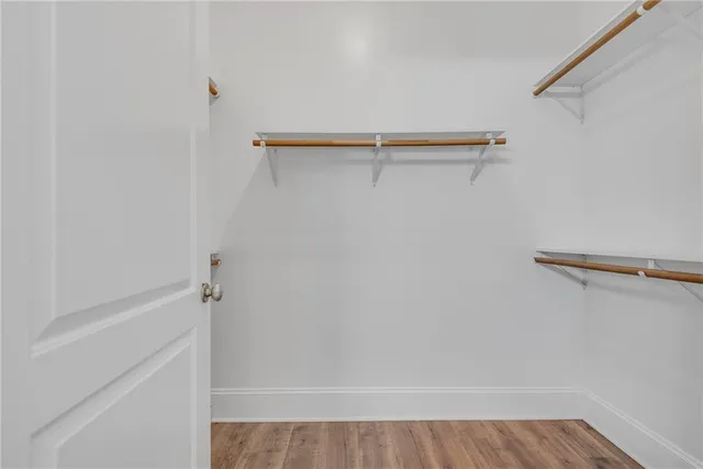 a view of a rack on the wall