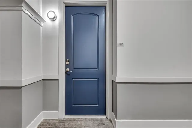 a view of storage and utility room