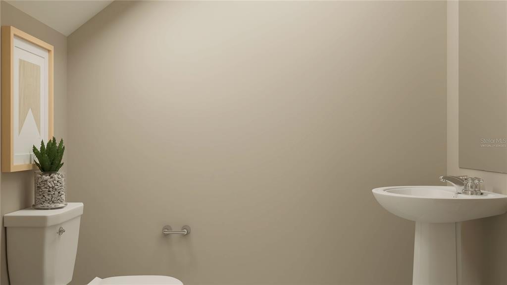 3131 Totem Road Eagle Lake, FL 33839 - Photo 6 of 32 a bathroom with a sink toilet and a mirror