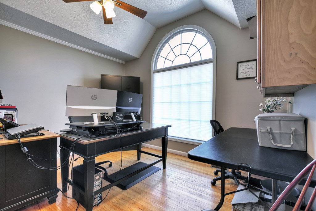3725 Ada Street Blue Ridge, GA 30513 - Photo 22 of 75 a view of a workspace with furniture and a window