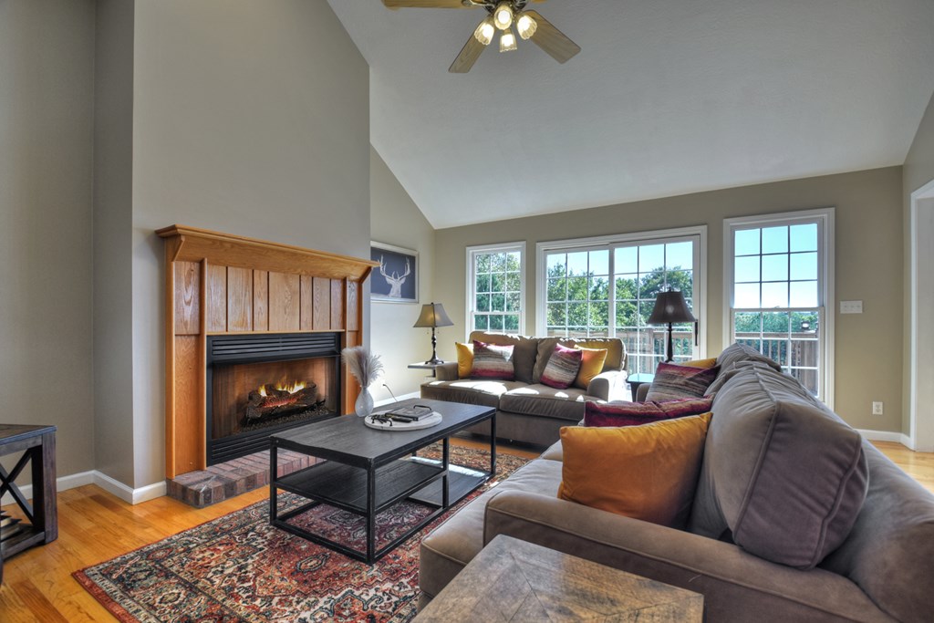 3725 Ada Street Blue Ridge, GA 30513 - Photo 7 of 75 a living room with furniture and a fireplace