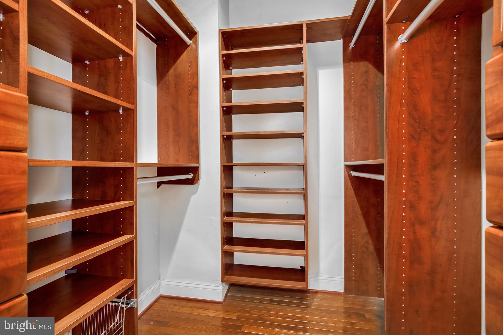964 Florida Avenue Northwest Washington, DC 20001 - Photo 23 of 27 a view of walk in closet with empty racks