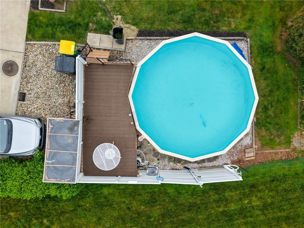 223 Amity Road Glenshaw, PA 15116 - Photo 41 of 42 Another view of the deck and pool