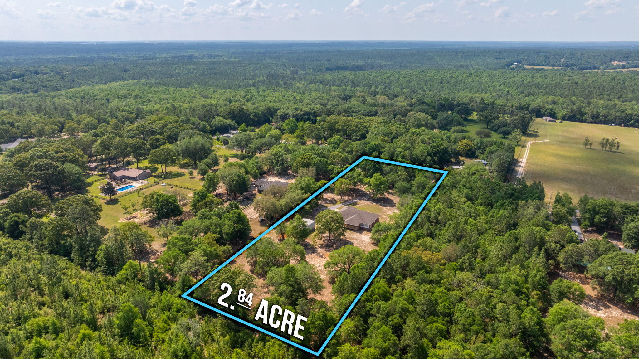 5777 Buckward Road Baker, FL 32531 - Photo 58 of 60 a view of a forest with a street