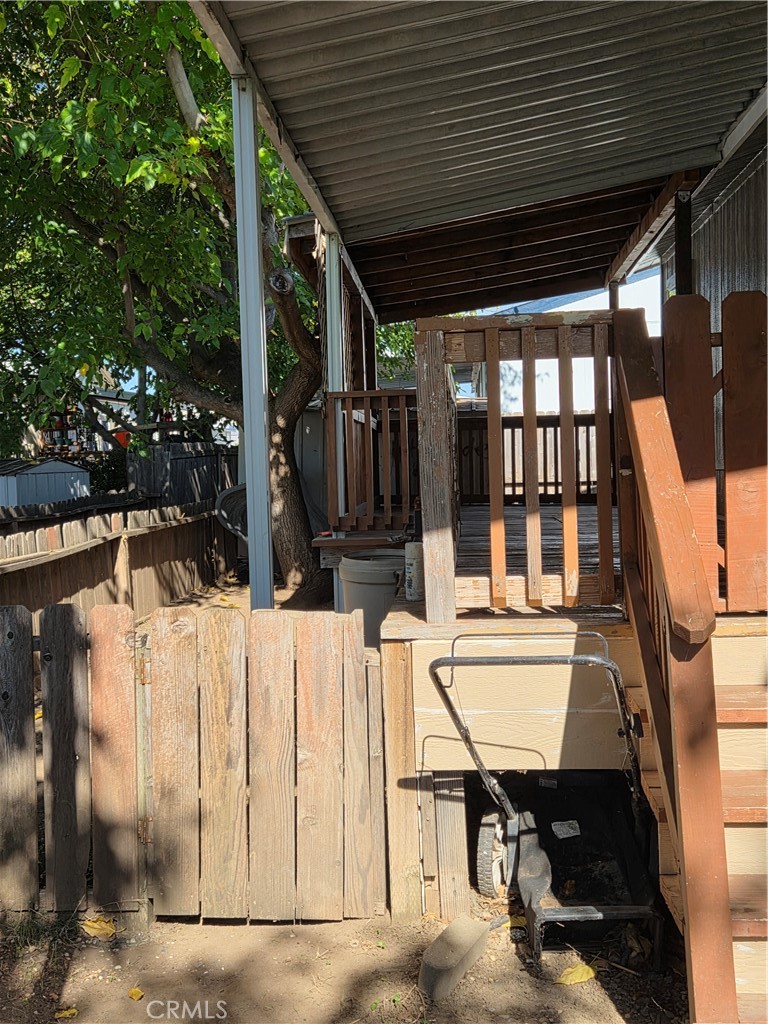 2920 Clark Road, Unit K2 Butte Valley, CA 95965 - Photo 4 of 36 a view of balcony with wooden floor