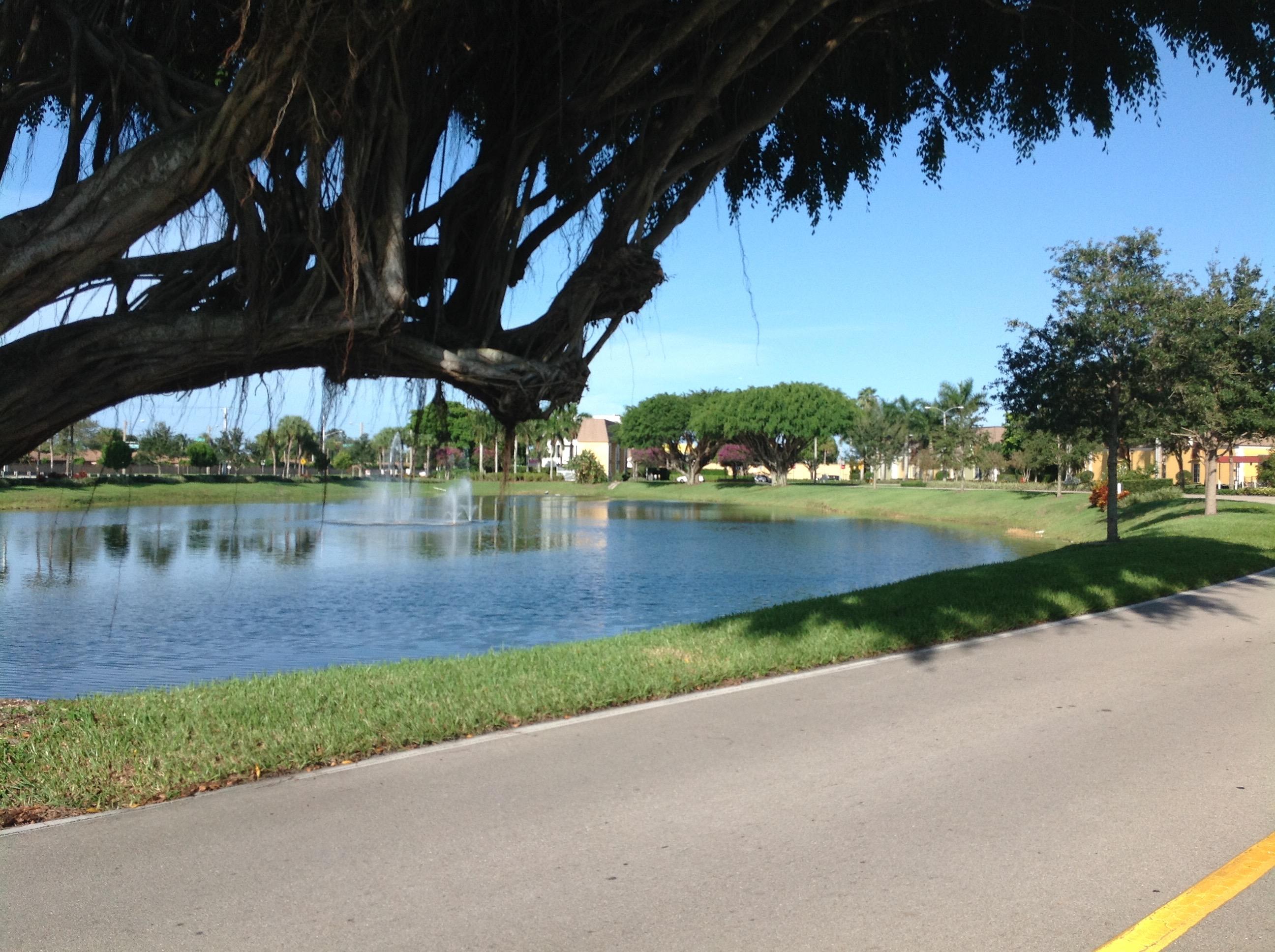 842 Normandy Trail Delray Beach, FL 33484 - Photo 28 of 29 View to Atlantic Ave Entry