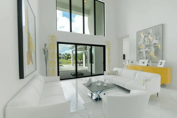 a room with storage and utility
