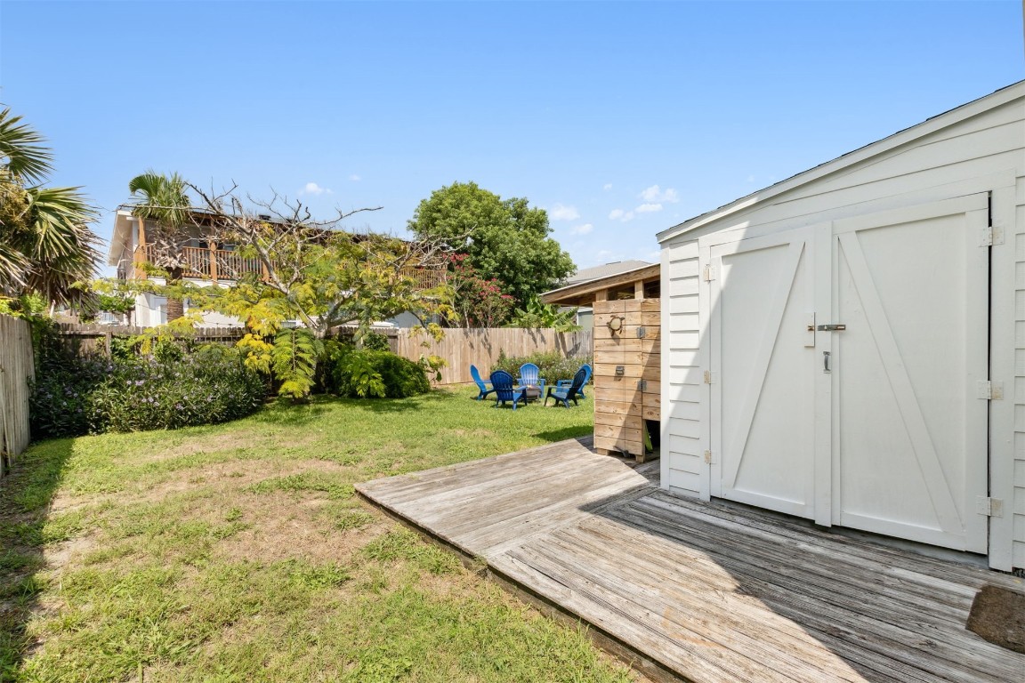 729 North Fletcher Avenue Fernandina Beach, FL 32034 - Photo 16 of 25 a view of a back yard of the house