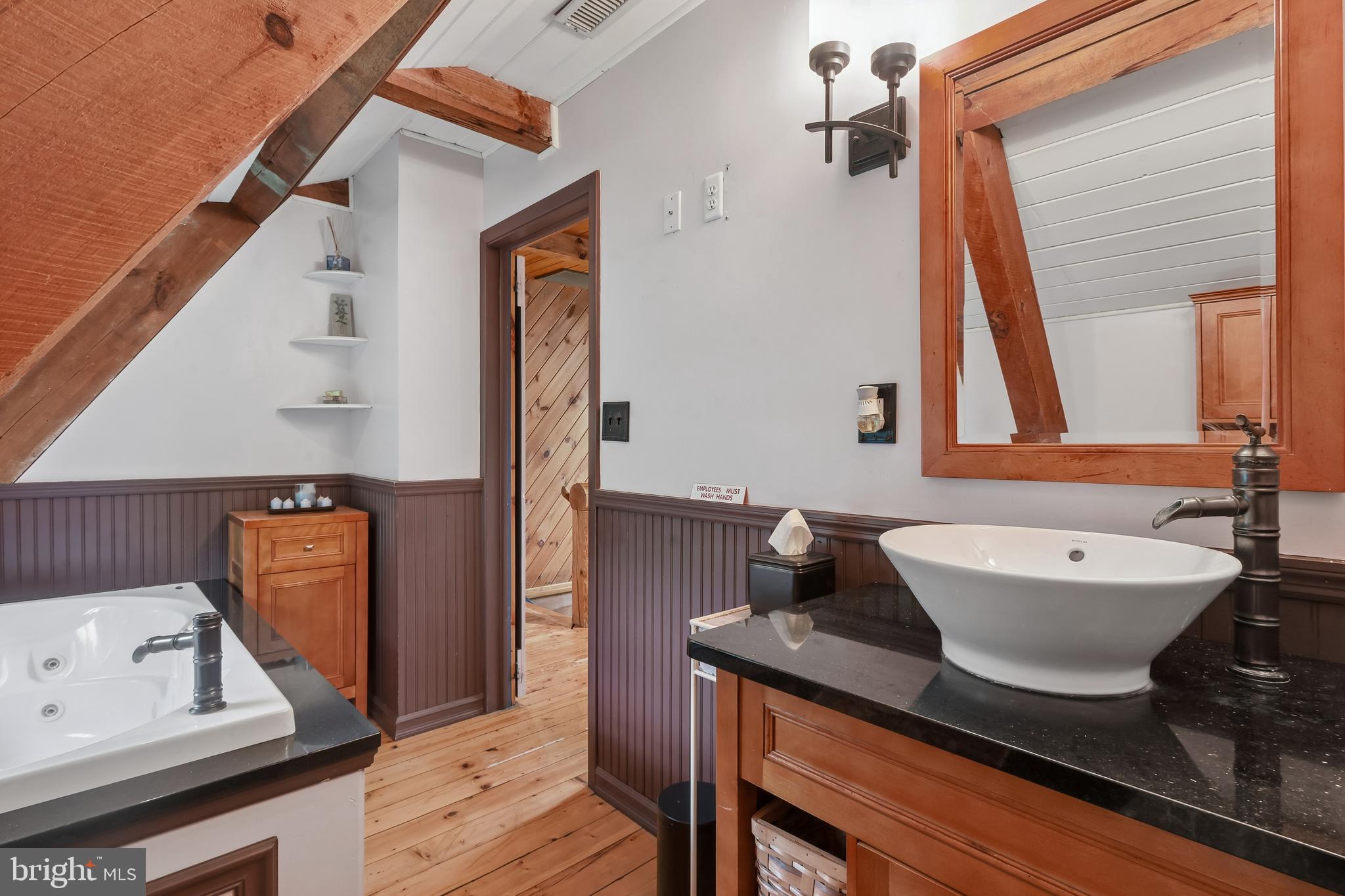 116 Mulberry Street Delran, NJ 08075 - Photo 18 of 32 a bathroom with a sink and a mirror