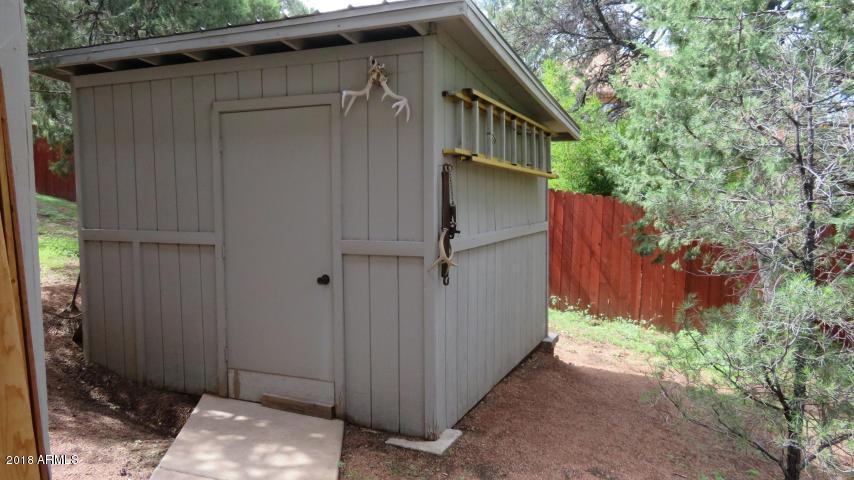 1402 North Sunset Drive Payson, AZ 85541 - Photo 26 of 28 Storage Shed