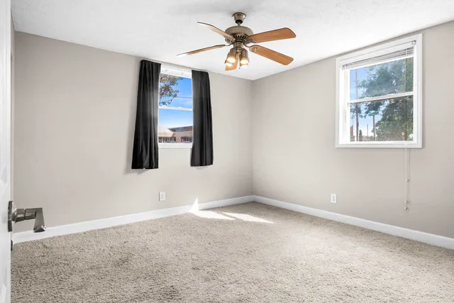 a view of an empty room with window