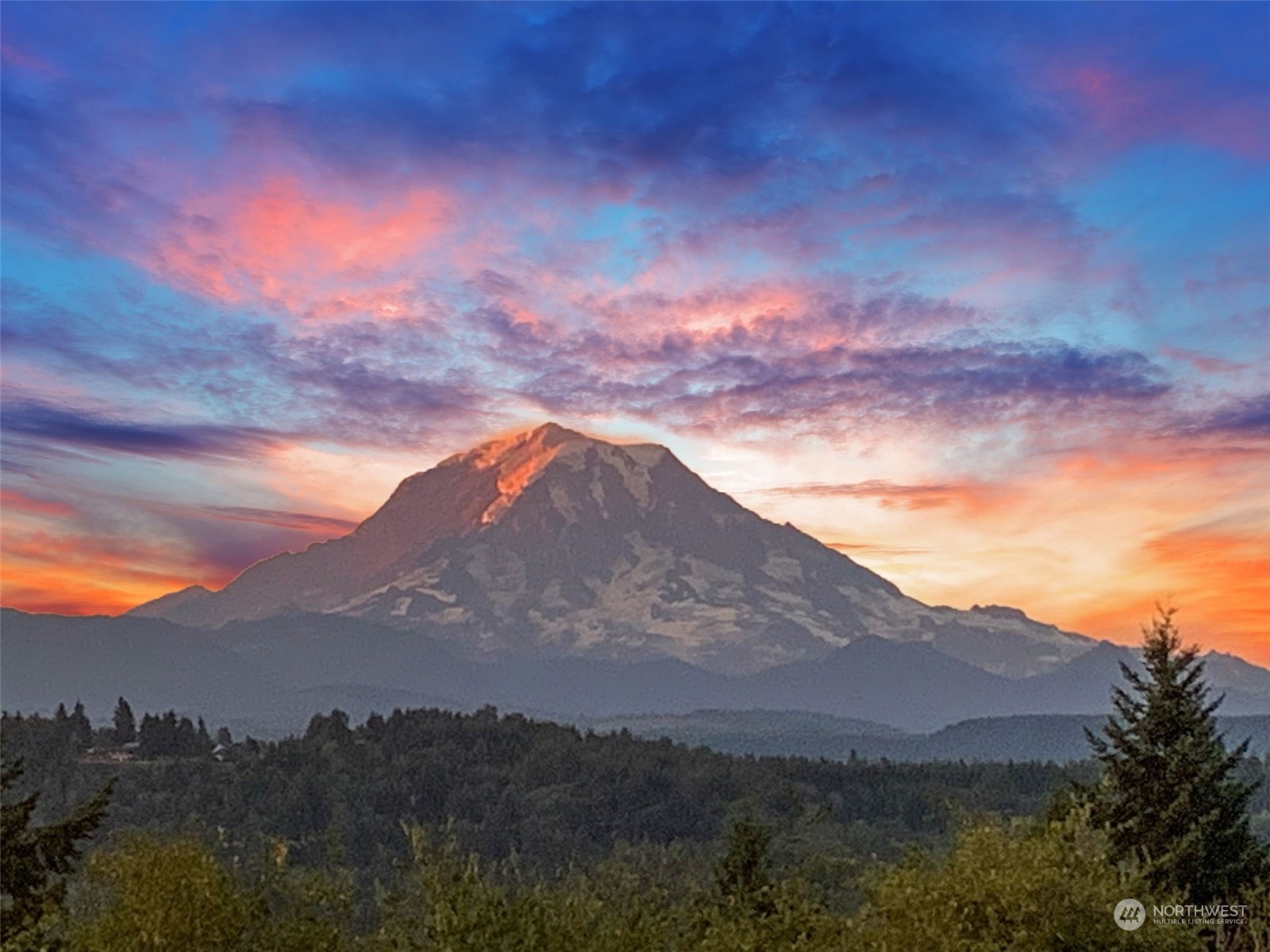 13909 Prairie Ridge Drive East Bonney Lake, WA 98391 - Photo 31 of 36 a view of a sunset