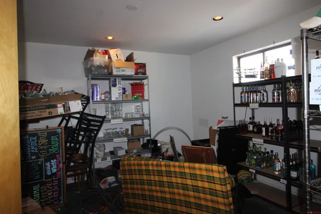 a view of water heater room